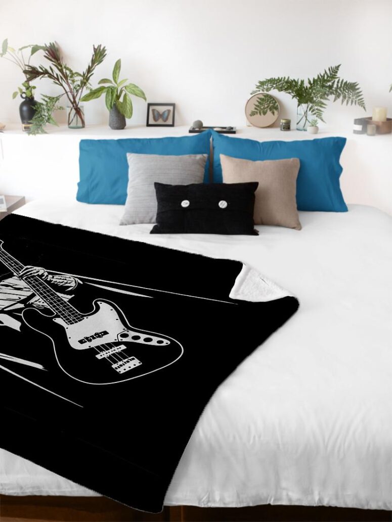 Funny Pink Floyd Darth Vader The Dark Side of the Death Star Velveteen Plush Blanket