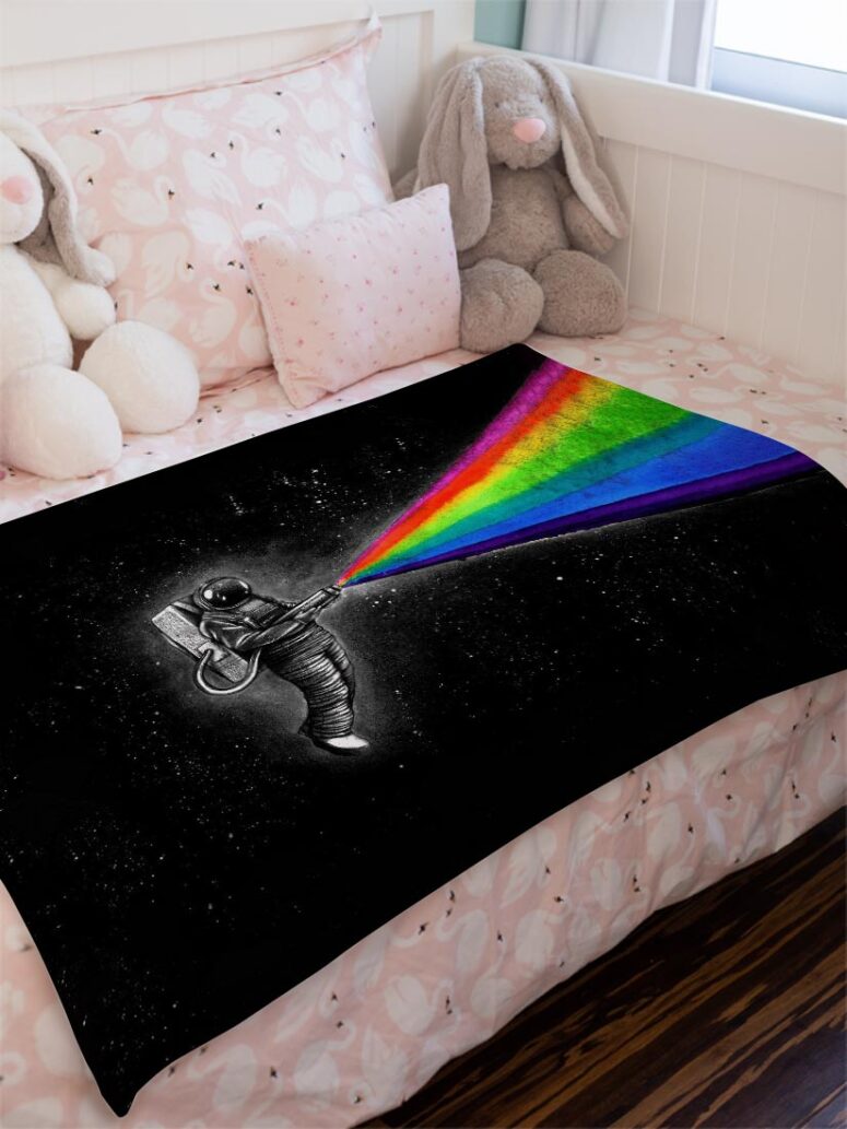 Just Remember To Fall in Love Pink Floyd Velveteen Plush Blanket Just Remember To Fall in Love Pink Floyd Velveteen Plush Blanket