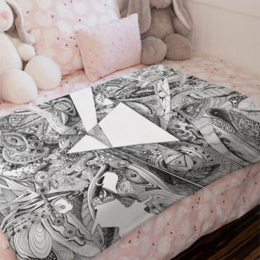 Memories Fan Art Pink Floyd Velveteen Plush Blanket