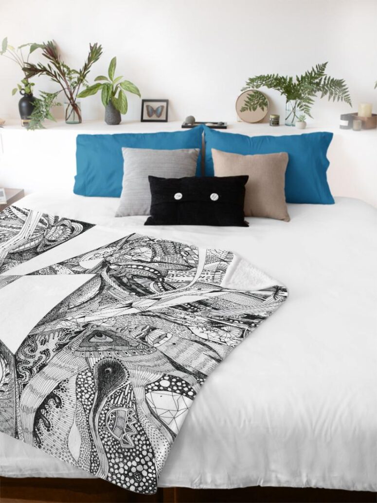 Memories Fan Art Pink Floyd Velveteen Plush Blanket