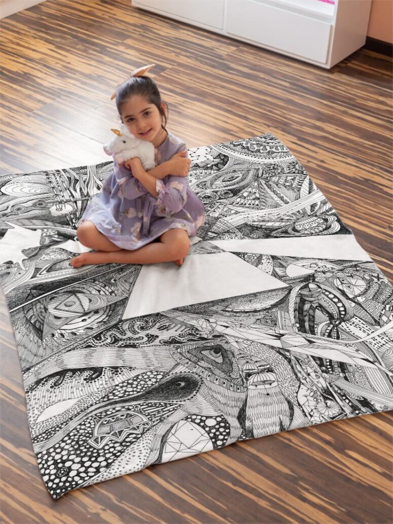 Memories Fan Art Pink Floyd Velveteen Plush Blanket