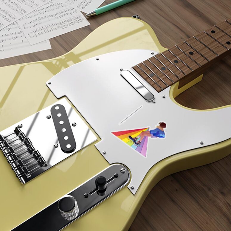 Moving to DSOTM  Pink Floyd Kiss Cut Stickers