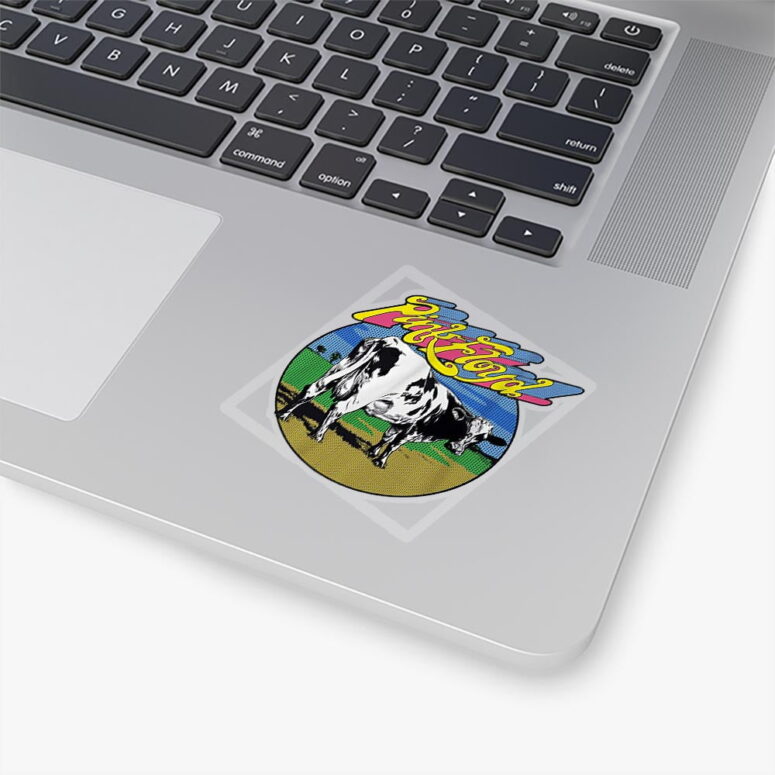 Pink Floyd Distant Bells Atom Heart Mother Shirt Kiss Cut Stickers