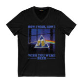 Pink Floyd How I Wish How I Wish You Were Beer Front Vneck Black - OtherBrick