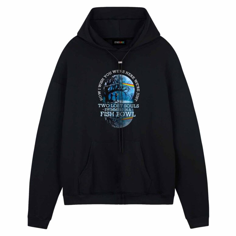 Pink Floyd Lake Reflection How I Wish You Were Here We’re Just Two Lost Souls Swimming In A Fish Bowl Shirt
