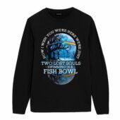 Pink Floyd Lake Reflection How I Wish You Were Here Front Longsleeve Black - OtherBrick