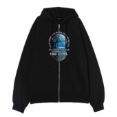Pink Floyd Lake Reflection How I Wish You Were Here Front Ziphoodie Black - OtherBrick