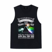 Pink Floyd Long You Live And High You Fly Front Tank Black - OtherBrick