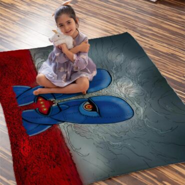 Pink Floyd Roses Division Bell Velveteen Plush Blanket
