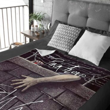 Pink Floyd Escape from The Wall Velveteen Plush Blanket