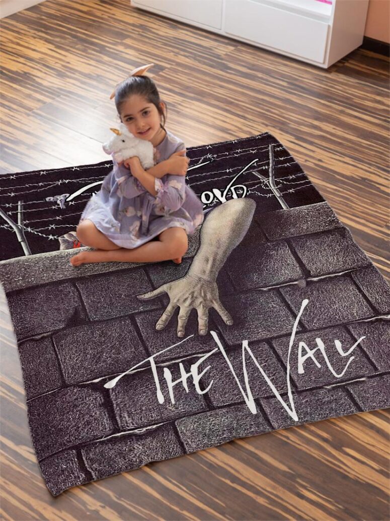 Pink Floyd Escape from The Wall Velveteen Plush Blanket Pink Floyd Escape from The Wall Velveteen Plush Blanket
