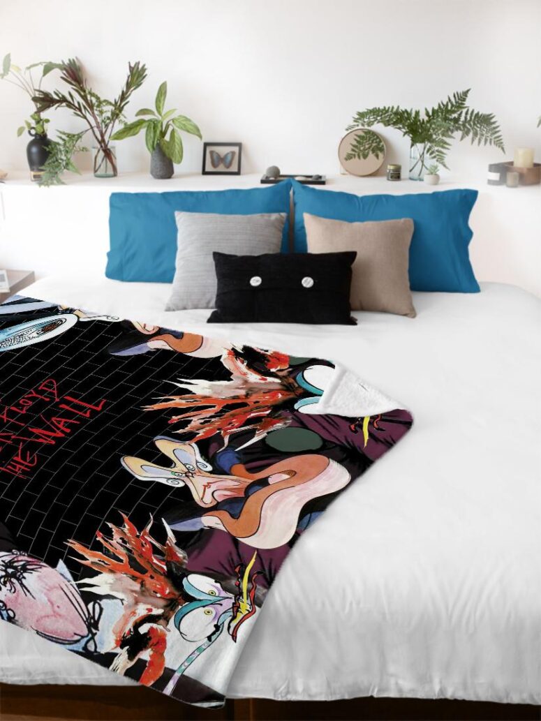 Pink Floyd The Wall Immersion Velveteen Plush Blanket