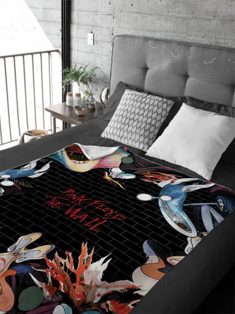 Pink Floyd The Wall Immersion Velveteen Plush Blanket