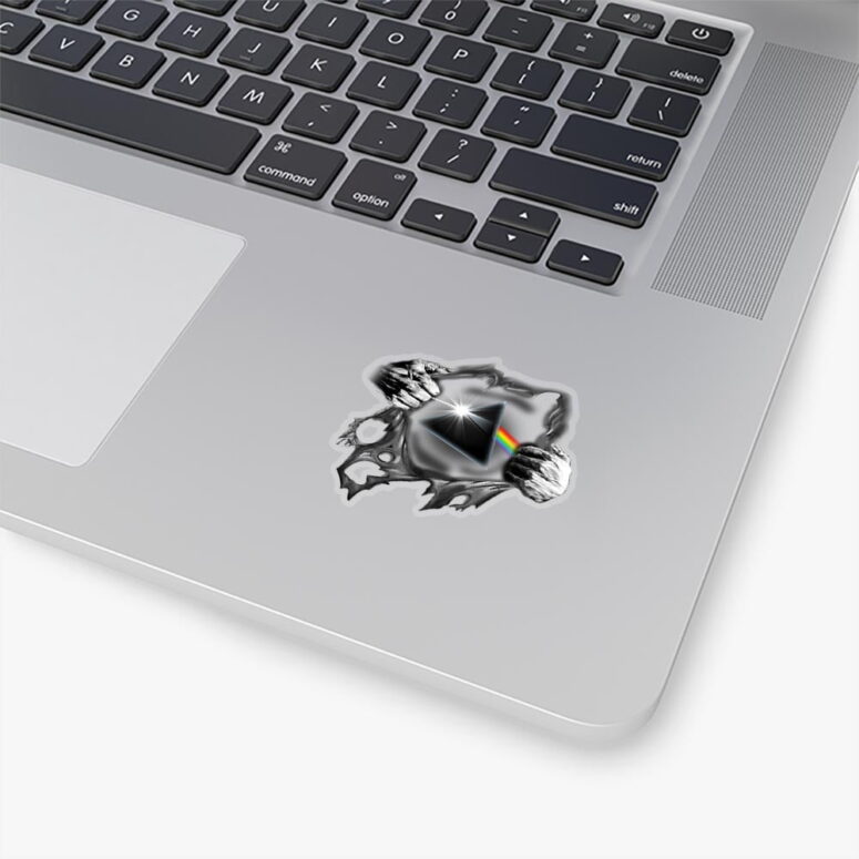 Pink floyd is my super power Kiss Cut Stickers