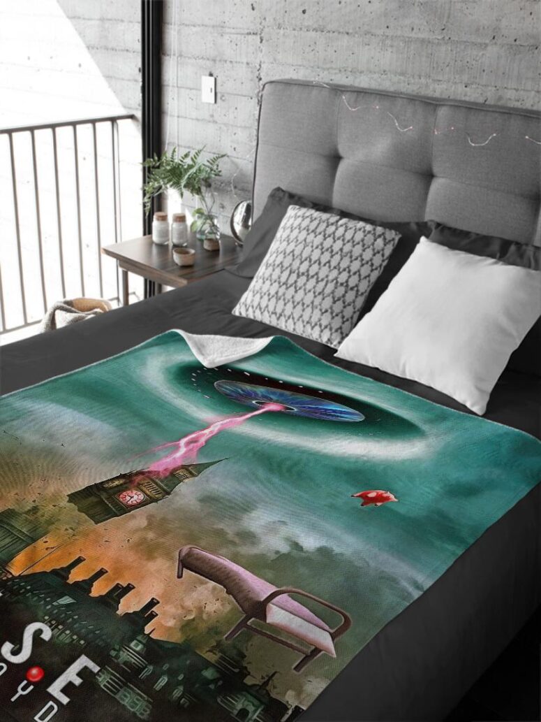 Power of Pulse Pink Floyd Velveteen Plush Blanket