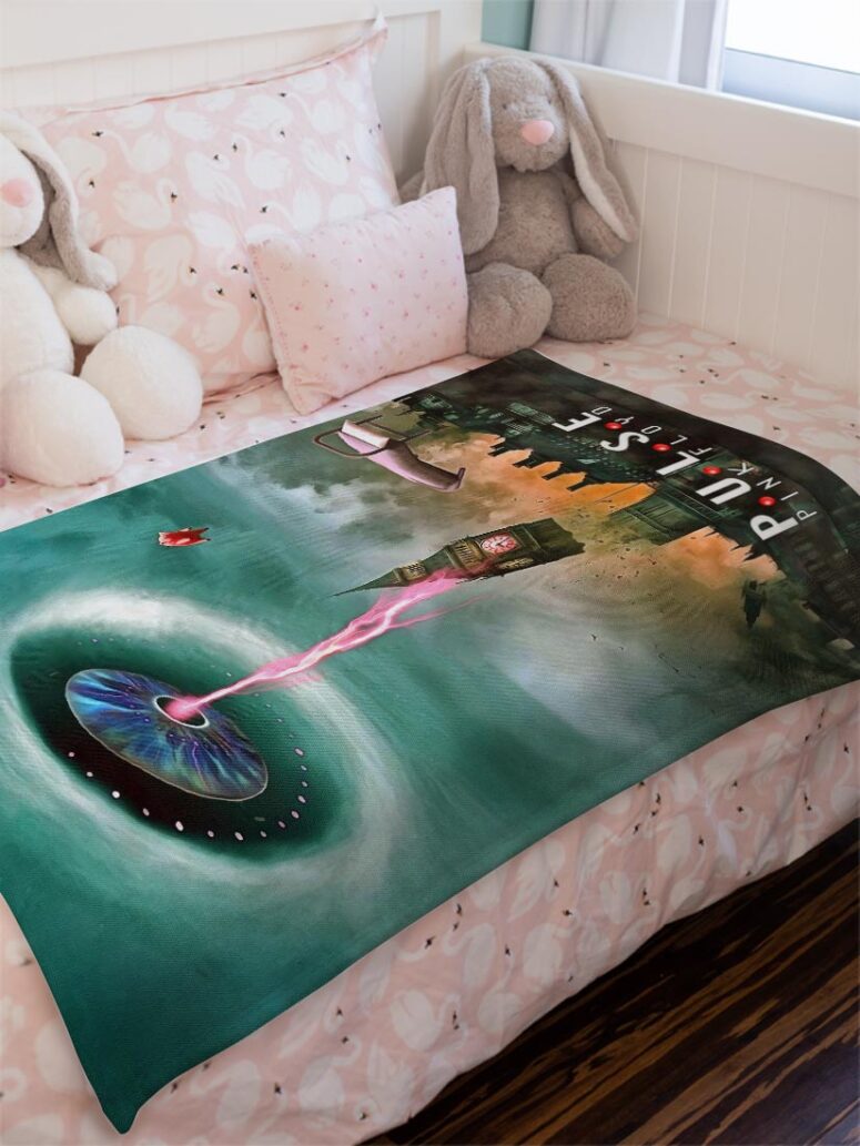 Power of Pulse Pink Floyd Velveteen Plush Blanket