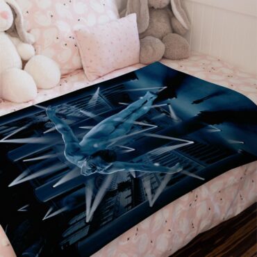 Pulse Box Set Book Cover 1995 Pink Floyd Velveteen Plush Blanket