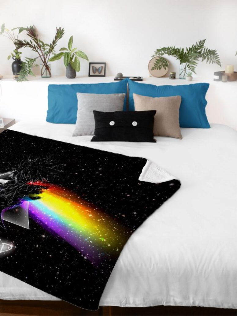 Raven Pink Floyd Tribute Velveteen Plush Blanket