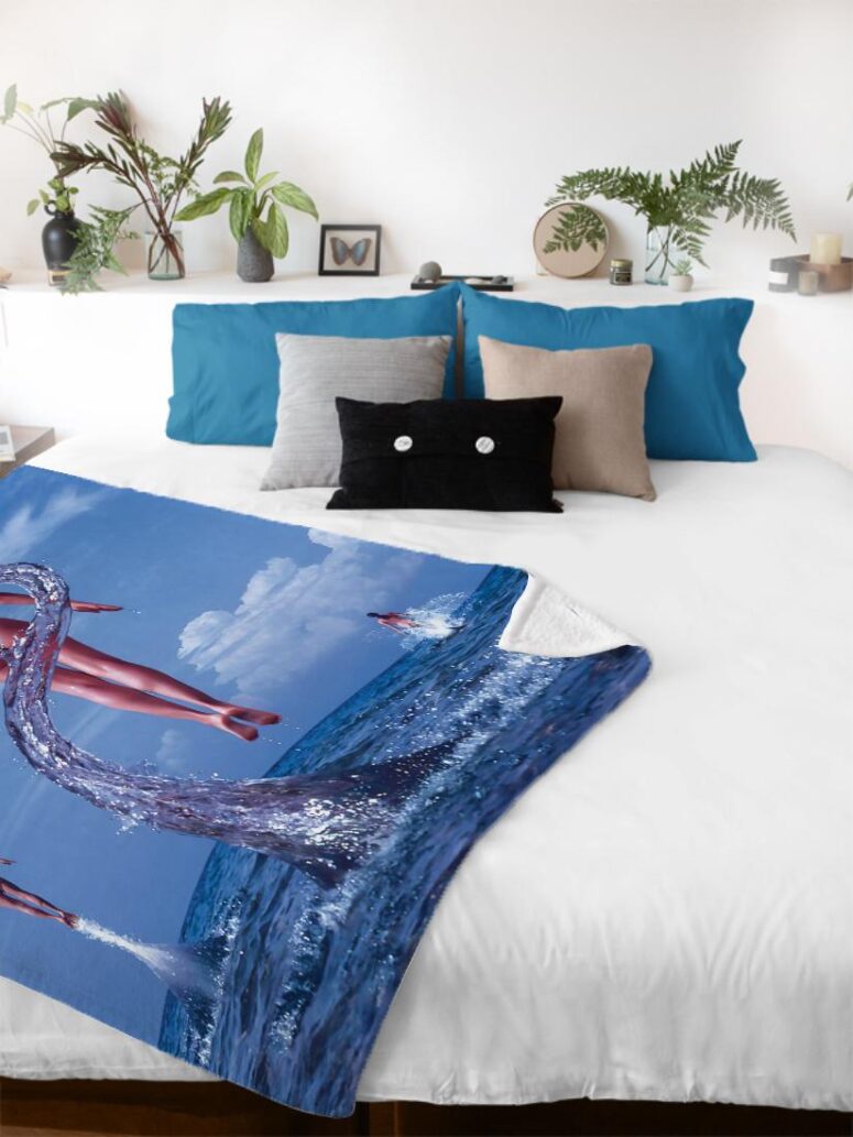 Shine On 2 Pink Floyd Velveteen Plush Blanket