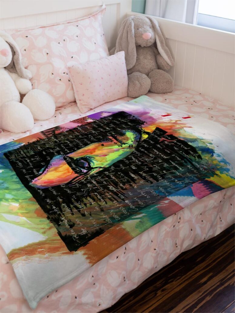 Shine on You Crazy Diamond Lyric Syd Barrett Pink Floyd Velveteen Plush Blanket Shine on You Crazy Diamond Lyric Syd Barrett Pink Floyd Velveteen Plush Blanket