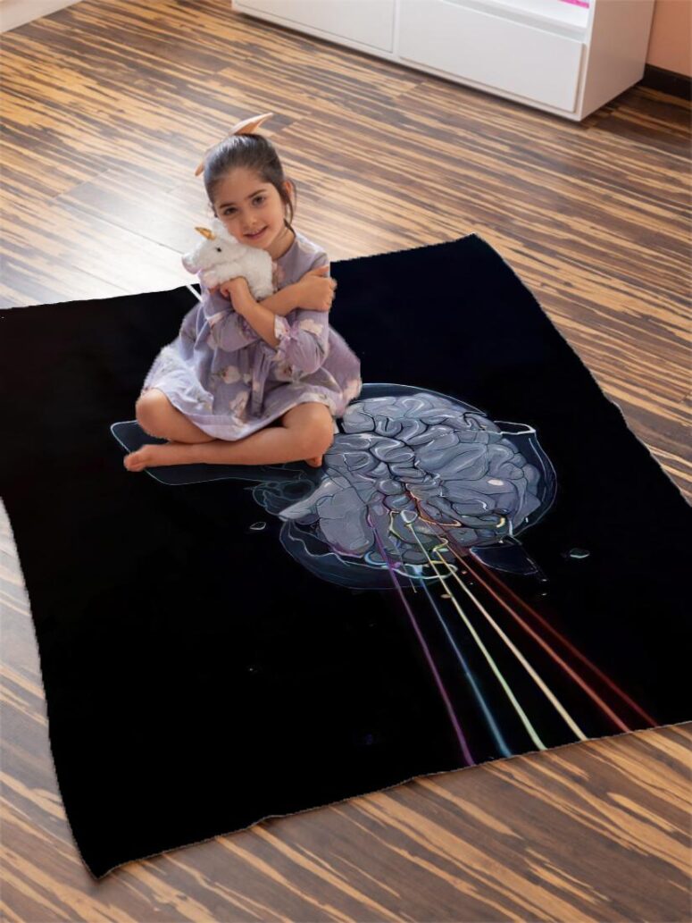 Skulll Dark Side Of The Moon Pink Floyd Velveteen Plush Blanket Skulll Dark Side Of The Moon Pink Floyd Velveteen Plush Blanket