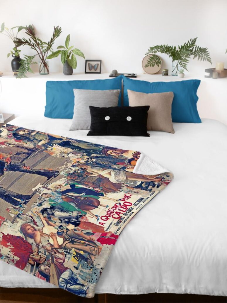 Some Like It Burning Pink Floyd Velveteen Plush Blanket Some Like It Burning Pink Floyd Velveteen Plush Blanket