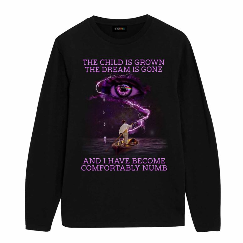 Pink Floyd The Child Is Grown The Dream Is Gone I Have Become Comfortably Numb Shirt