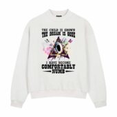 The Dream Is Gone And I Have Become Comfortably Numb Front Sweatshirt White - OtherBrick