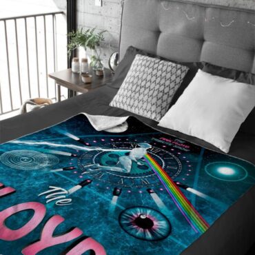 The Floyd Effect Pink Floyd Velveteen Plush Blanket
