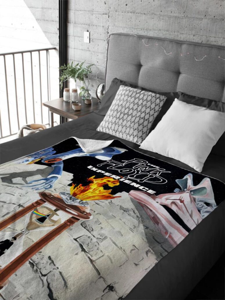 The Pink Floyd Experience Velveteen Plush Blanket