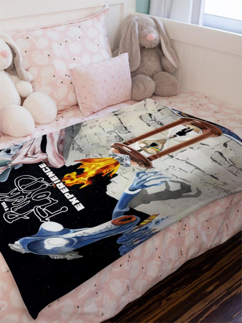 The Pink Floyd Experience Velveteen Plush Blanket