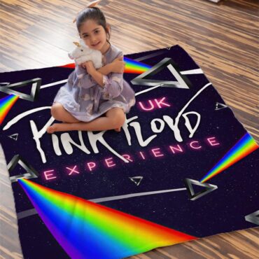 The Pink Floyd UK Experience Velveteen Plush Blanket