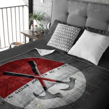 The Wall Pink Floyd Velveteen Plush Blanket