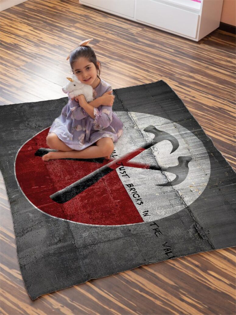 The Wall Pink Floyd Velveteen Plush Blanket