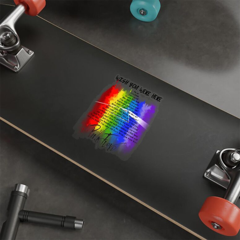 Wish You were here lyric  Pink Floyd Kiss Cut Stickers