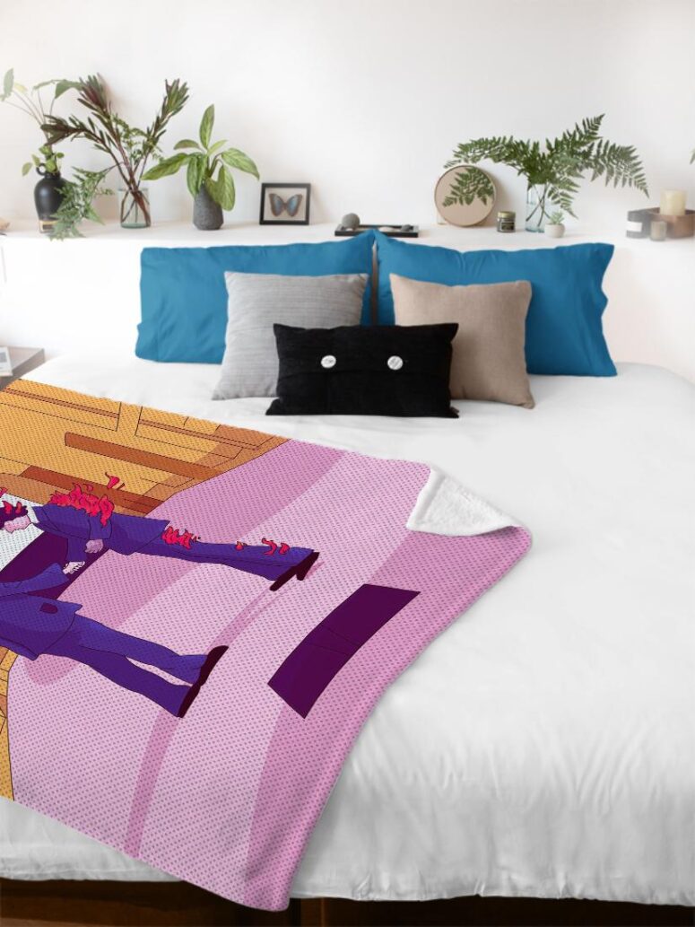 Wish you were here Art Pink Floyd Velveteen Plush Blanket