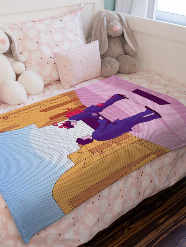 Wish you were here Art Pink Floyd Velveteen Plush Blanket