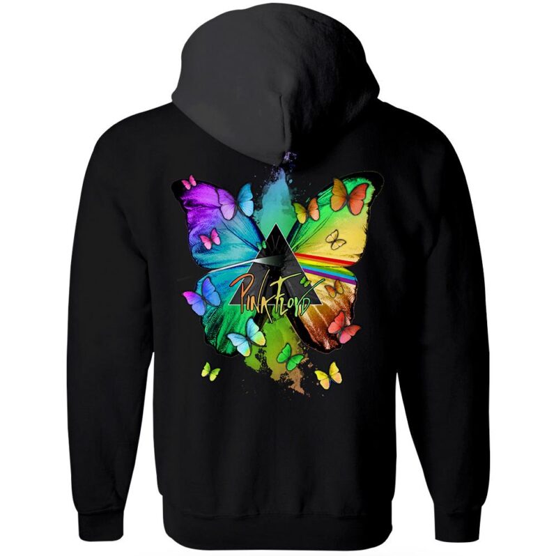 Nick Mason Butterfly x Dark Side Of The Moon Pink Floyd Shirt Nick Mason Butterfly x Dark Side Of The Moon Pink Floyd Shirt