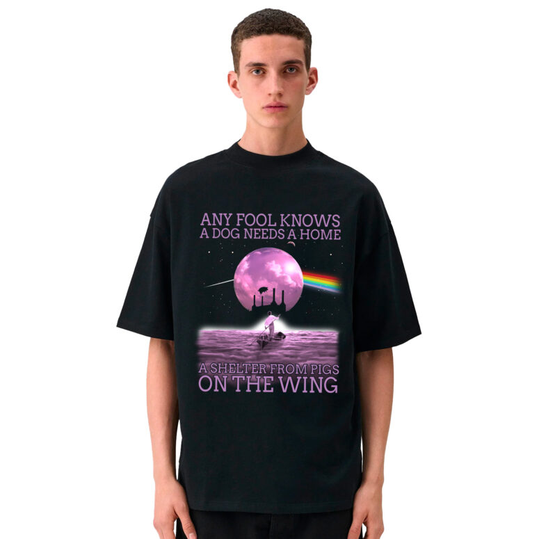 Pink Floyd Any Fool Know A Dog Needs A Home A Shelter From Pigs On The Wing Shirt
