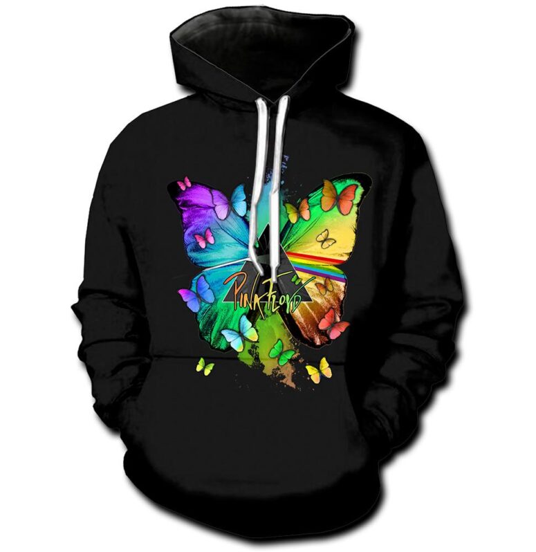 Nick Mason Butterfly x Dark Side Of The Moon Pink Floyd Shirt Nick Mason Butterfly x Dark Side Of The Moon Pink Floyd Shirt