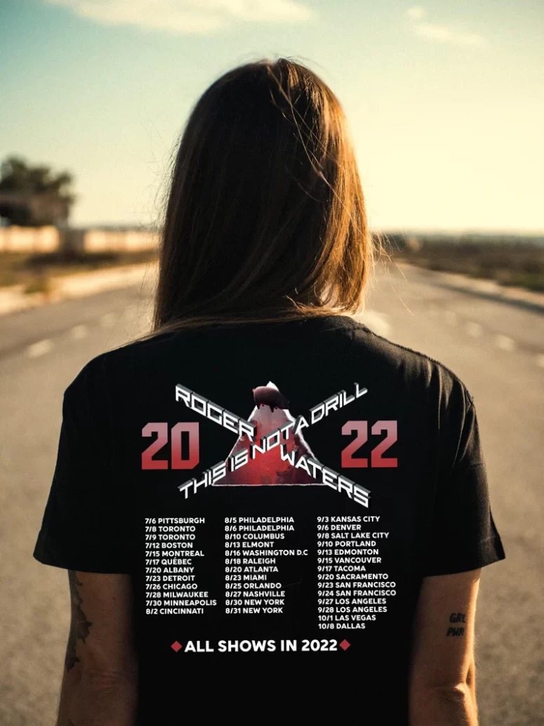 58 Years Roger Waters Tour Custom Year Pink Floyd Shirt 58 Years Roger Waters Tour Custom Year Pink Floyd Shirt