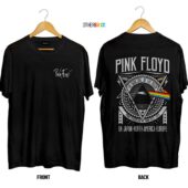 Pink Floyd On Tour 1972 1973 Double Sided Black - OtherBrick