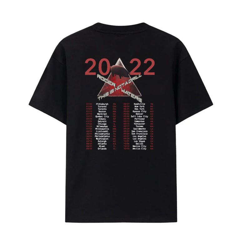 Roger Waters 2022 This is Not a Drill Concert Pink Floyd Shirt Roger Waters 2022 This is Not a Drill Concert Pink Floyd Shirt