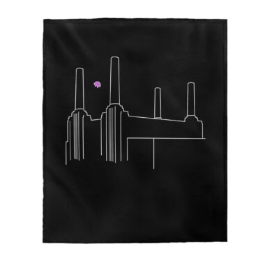 Animals Album Inflatable flying pigs Pink Floyd Velveteen Plush Blanket