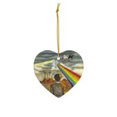 Dark Side Of The Moon Wywh Pink Floyd Ceramic Ornament - OtherBrick
