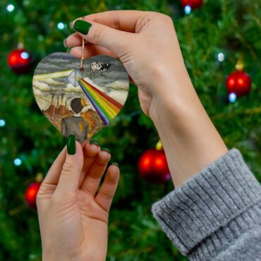 Dark Side Of The Moon WYWH - Pink Floyd Ceramic Ornament Dark Side Of The Moon WYWH - Pink Floyd Ceramic Ornament