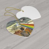 Dark Side Of The Moon Wywh Pink Floyd Ceramic Ornament2 - OtherBrick