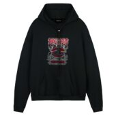 Pink Floyd Carnegie Hall Front Hoodie Black - OtherBrick