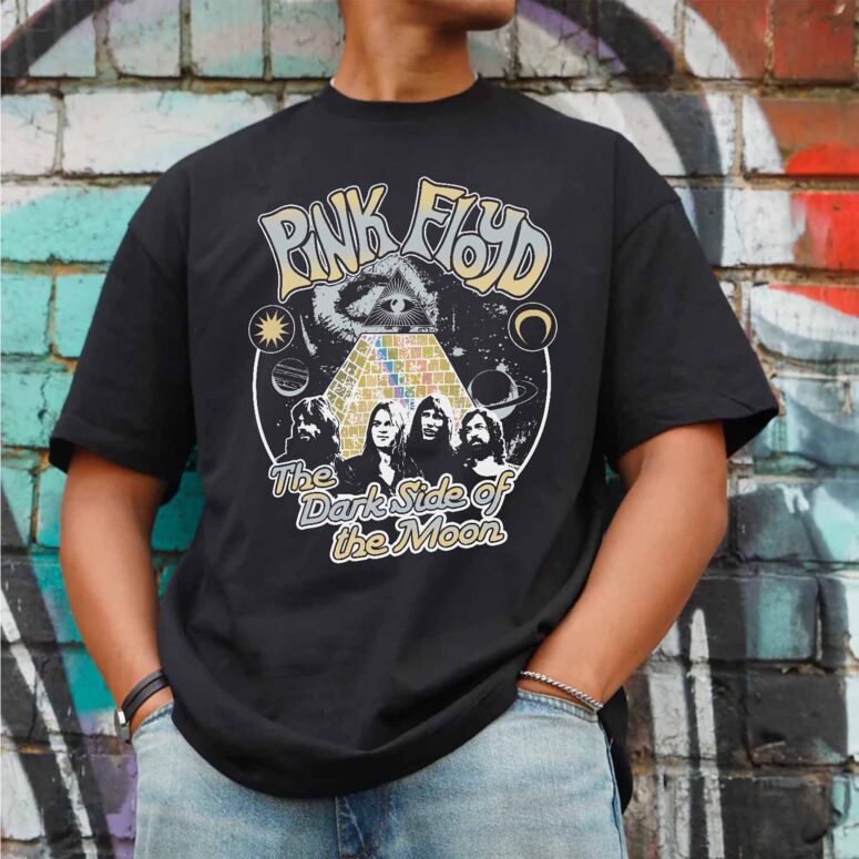 Pink Floyd Space Pyramid Dark Side Of The Moon Shirt