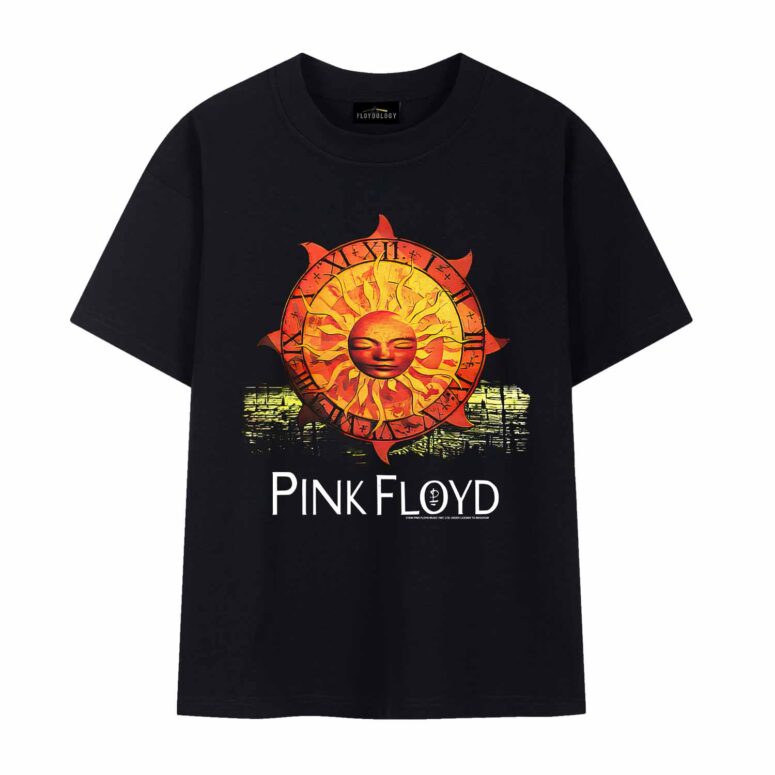 Justin Bieber Pink Floyd North American Tour 1994 Sun Dial Clock Shirt